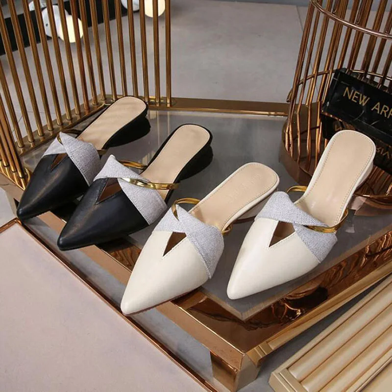 Hot Women's Sandals Large Size Women's Sandals Rope knot Summer Europe the United States Beach toe flat Sandals Women's shoes