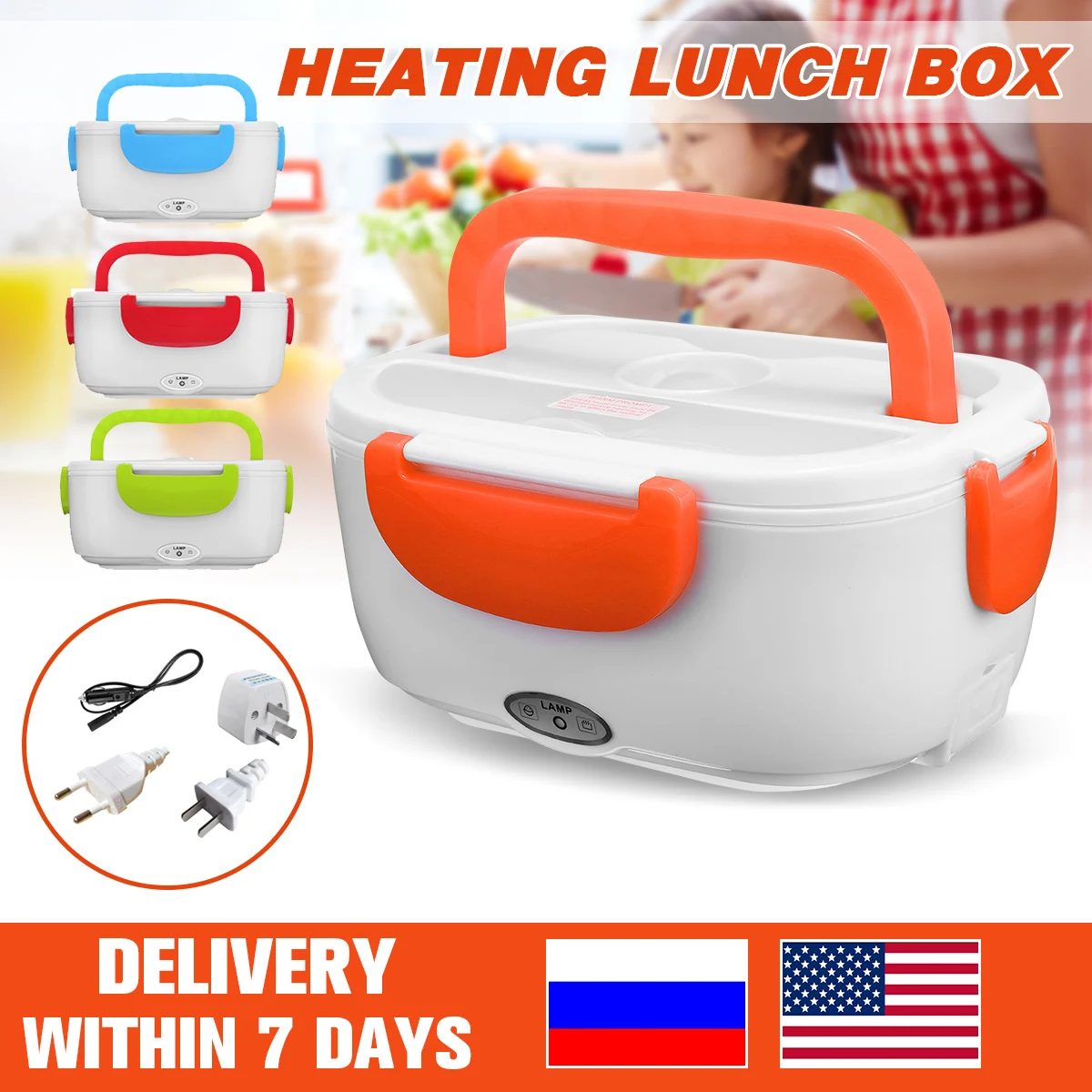 12/110/220V Portable Electric Heating Lunch Box Bento Storage Box Home Office School Rice Container Food Warmer for Dropshipping
12/110/220V Portable Electric Heating Lunch Box Bento Storage Box Home Office School Rice Container Food Warmer for Dropshipping