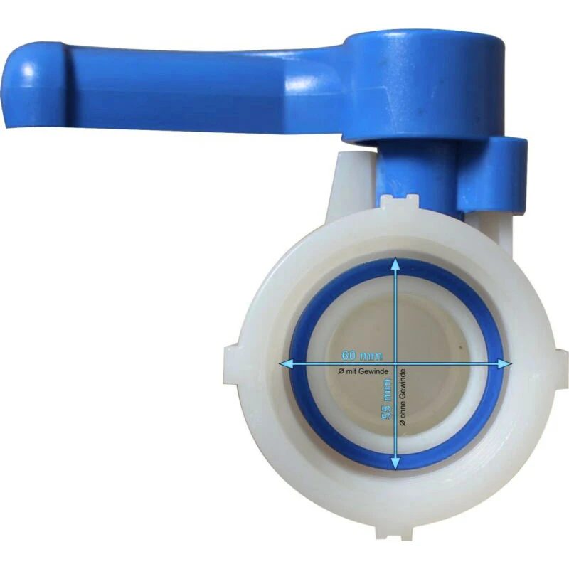 IBC Standard Tank Replacement Tap Outlet Valve S60x6 Thread Water Container Tool
IBC Standard Tank Replacement Tap Outlet Valve S60x6 Thread Water Container Tool