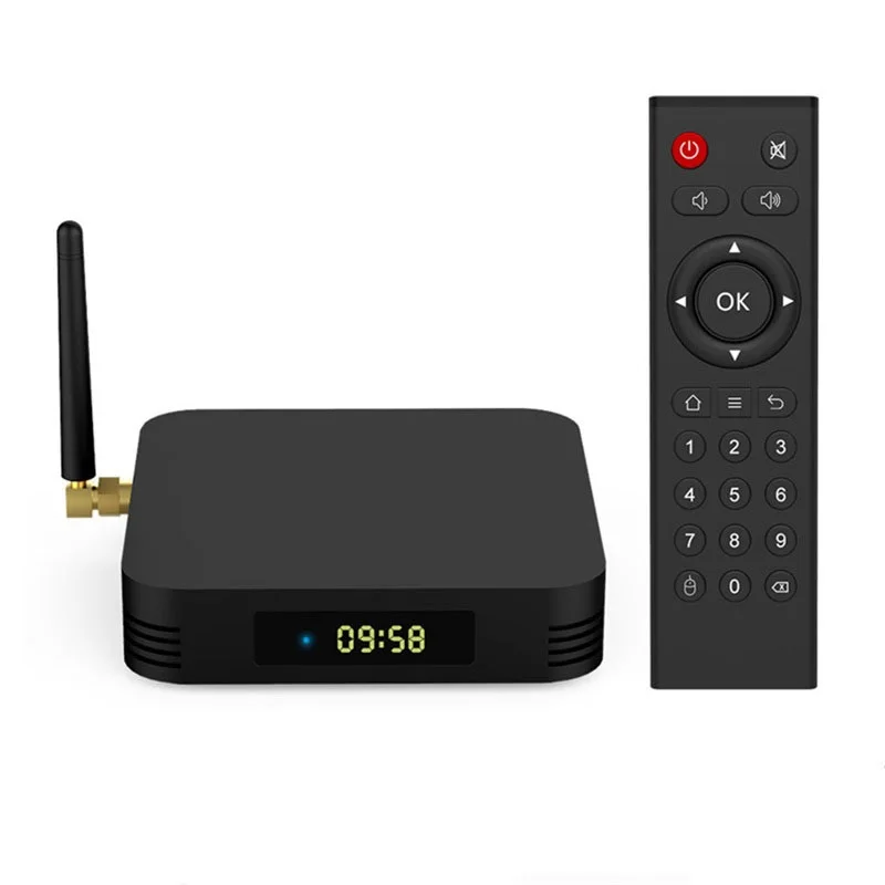 ТВ-приставка H 6, 4 ядра, Android 9,0, Allwinner H6, 4 + 32 ГБ, Wi-Fi, Интернет, 2021
ТВ-приставка H 6, 4 ядра, Android 9,0, Allwinner H6, 4 + 32 ГБ, Wi-Fi, Интернет, 2021