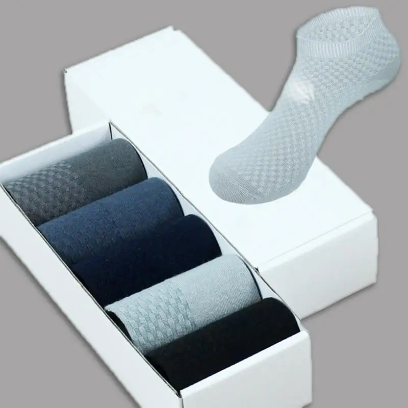 1Pair Men's Bamboo Fiber Socks Compression Long Socks Men's Black Business Casual Male Sock Large Si
1Pair Men's Bamboo Fiber Socks Compression Long Socks Men's Black Business Casual Male Sock Large Si