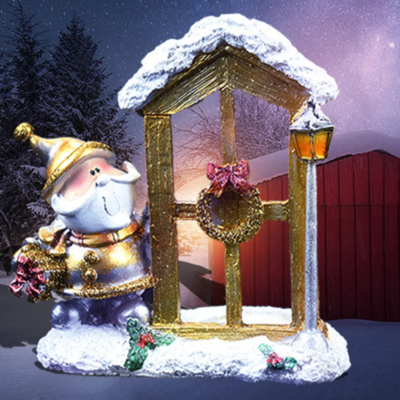 Retro Christmas Ornament Creative Resin Crafts Lovely Christmas Party Props Decoration For Home Living Room Garden Navidad
Retro Christmas Ornament Creative Resin Crafts Lovely Christmas Party Props Decoration For Home Living Room Garden Navidad