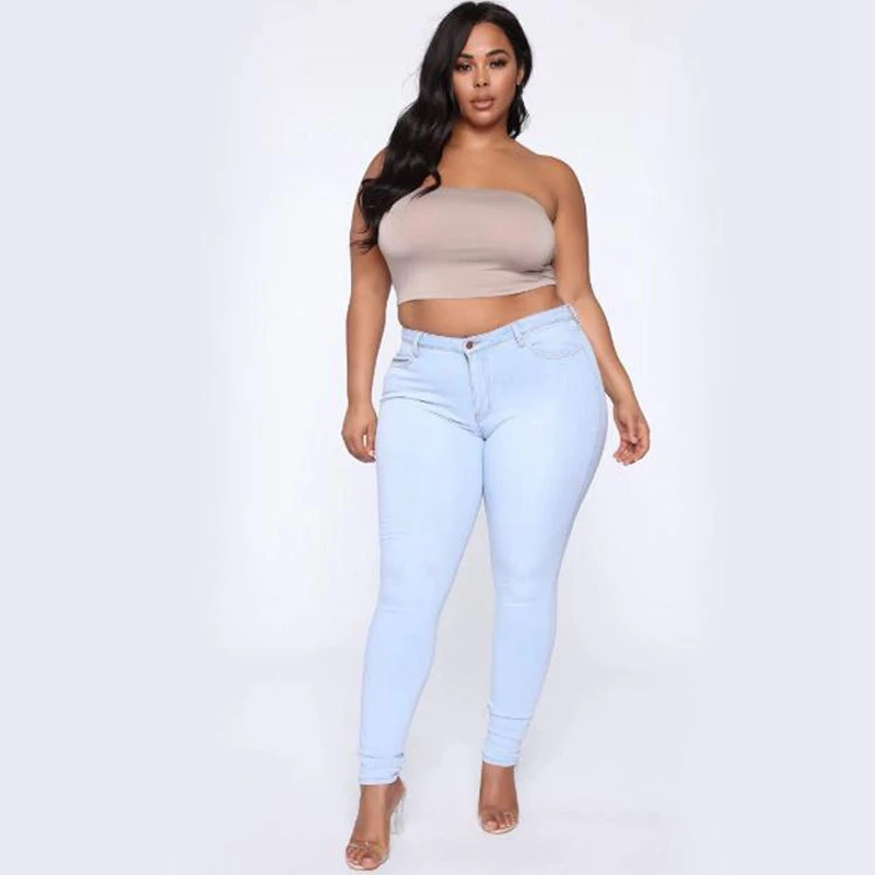 High Waist Skinny Jeans For Women 2020 Stretch Pencil Pants Vrouw Bleached Denim Jeans Blue White Black Korean Casual Trousers
High Waist Skinny Jeans For Women 2020 Stretch Pencil Pants Vrouw Bleached Denim Jeans Blue White Black Korean Casual Trousers