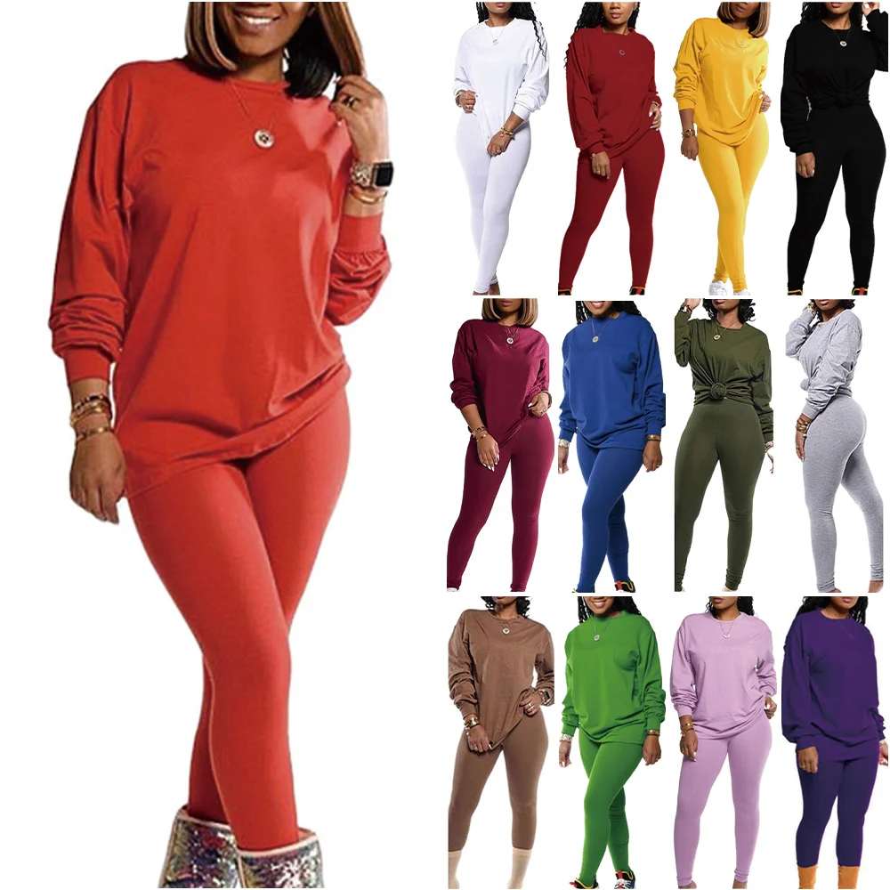 Spring Autumn Pijamas Women Set Tracksuit Women Long Sleeve Set Solid Pullover and Pant Sport Suit Women Pajamas Set
Spring Autumn Pijamas Women Set Tracksuit Women Long Sleeve Set Solid Pullover and Pant Sport Suit Women Pajamas Set