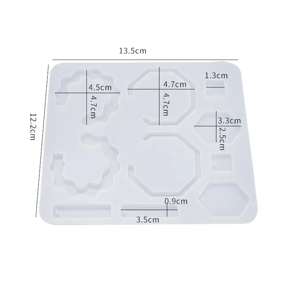 DIY jewelry Silicone Mold Durable Resin Earring Pendant Mould Gift for Making Jewelry Necklaces Keychains
DIY jewelry Silicone Mold Durable Resin Earring Pendant Mould Gift for Making Jewelry Necklaces Keychains