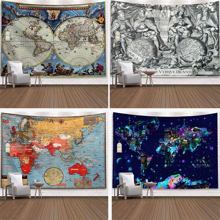 Nordic world map wall tapestry background cloth farmhouse home decor boho murals wall hanging blanket tapestries beach towels 
Nordic world map wall tapestry background cloth farmhouse home decor boho murals wall hanging blanket tapestries beach towels