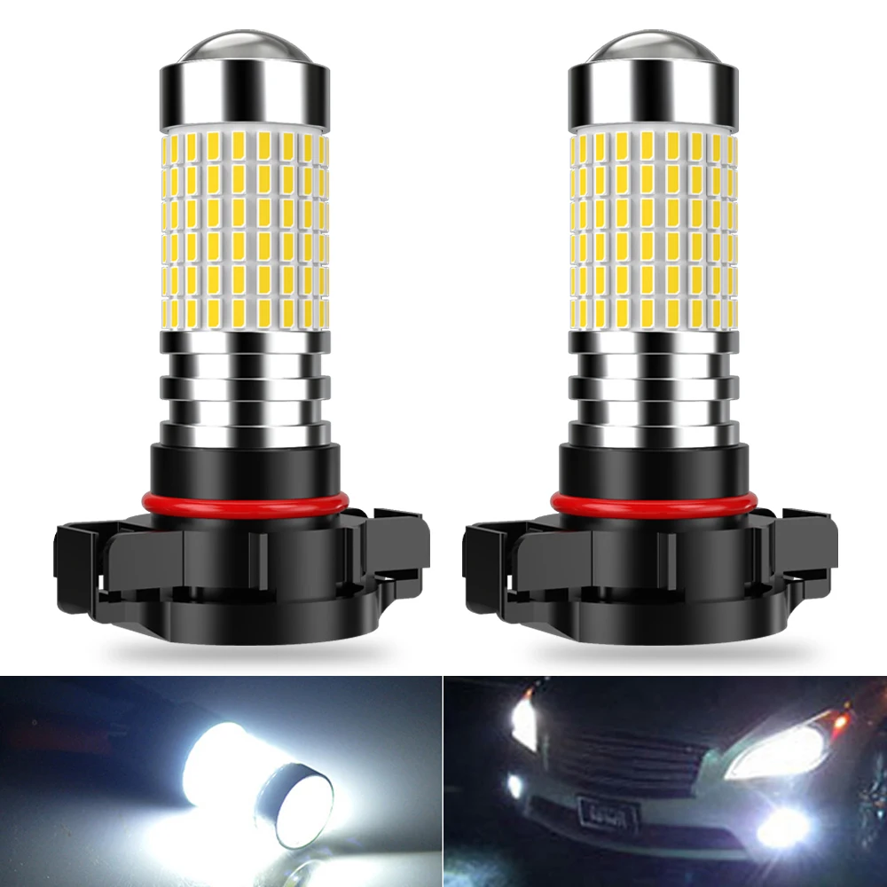 2Pcs 5202 H8 H11 H9 HB3 HB4 9006 H7 PSX24W LED Bulbs Car Anti Fog Lamp Auto Driving Running Light Front Foglamps White 6000k 12v 
2Pcs 5202 H8 H11 H9 HB3 HB4 9006 H7 PSX24W LED Bulbs Car Anti Fog Lamp Auto Driving Running Light Front Foglamps White 6000k 12v