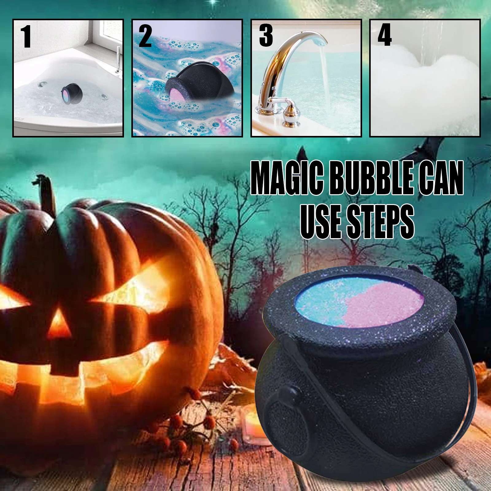 1Pcs Bath Bombs Witch Jar Starry Sky Essential Oil Eplosive Salt Best Gift for Her Kids Valentine's Day Christmas, Anniversaries
1Pcs Bath Bombs Witch Jar Starry Sky Essential Oil Eplosive Salt Best Gift for Her Kids Valentine's Day Christmas, Anniversaries