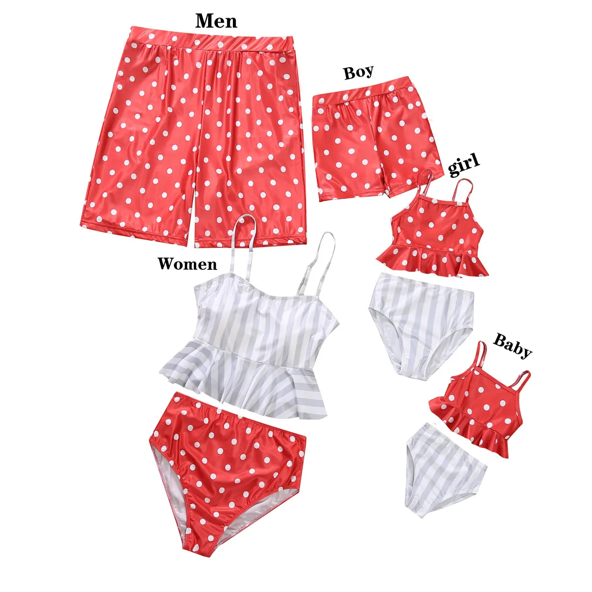2021 Trend Family Matching Swimsuit Summer Fashion Red Dot Mommy and Daughter Swimsuit Father Son Swimwear Shorts Couple Clothes
2021 Trend Family Matching Swimsuit Summer Fashion Red Dot Mommy and Daughter Swimsuit Father Son Swimwear Shorts Couple Clothes
