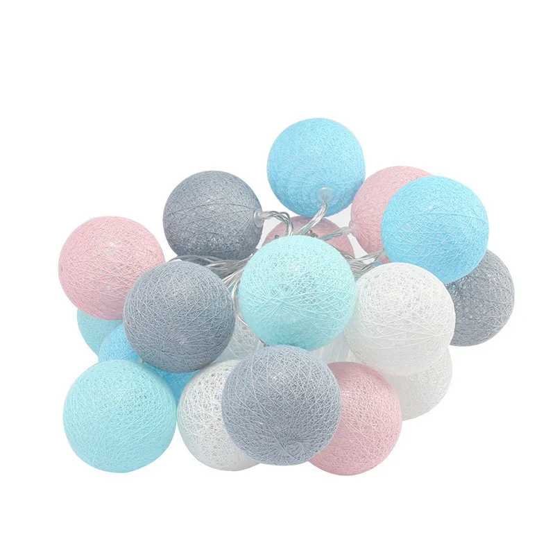 20LED Cotton Ball Light Garland String Outdoor Bedroom Baby Bed Holiday Wedding Party Garden Festival Romantic Decor Fairy Light
20LED Cotton Ball Light Garland String Outdoor Bedroom Baby Bed Holiday Wedding Party Garden Festival Romantic Decor Fairy Light