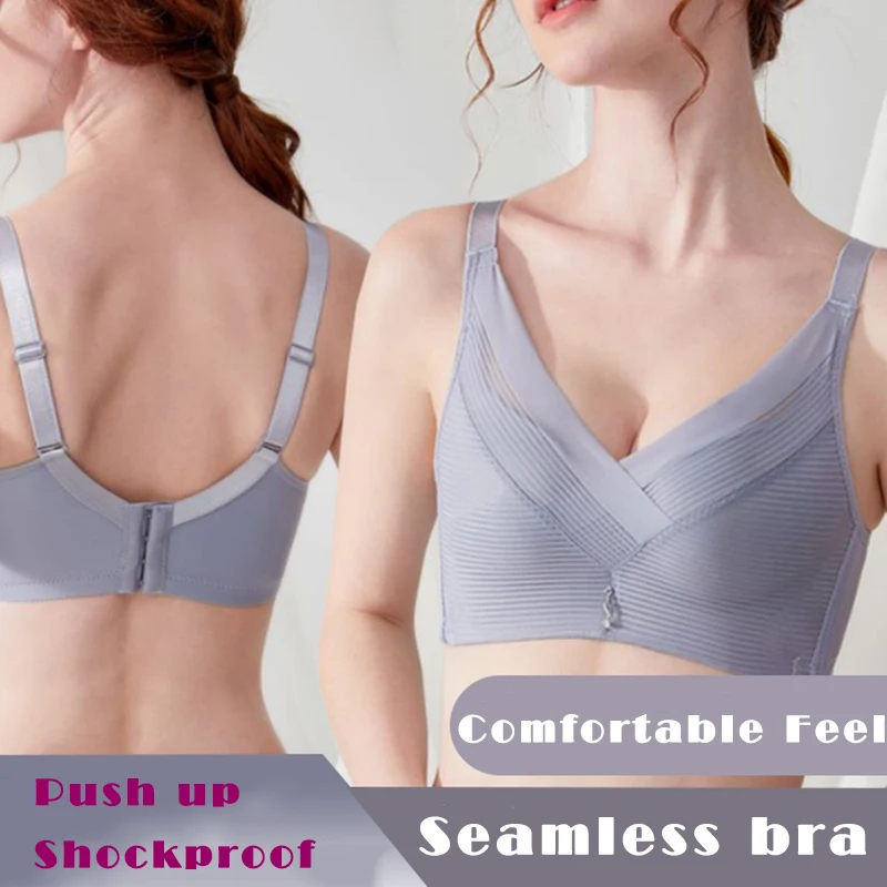 Elovegirl Sexy Push Up lingerie Wire Free Bras for Women Wide Straps Underwear Solid Color 3/4 Bra Lace Bra
Elovegirl Sexy Push Up lingerie Wire Free Bras for Women Wide Straps Underwear Solid Color 3/4 Bra Lace Bra