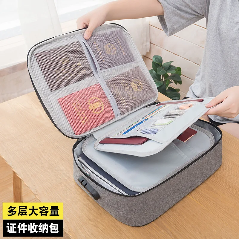 Documents Storgage Bag Box Home Multilayer Mass Multi-functional Certificate File security Holder waterproof Package Storage bag
Documents Storgage Bag Box Home Multilayer Mass Multi-functional Certificate File security Holder waterproof Package Storage bag