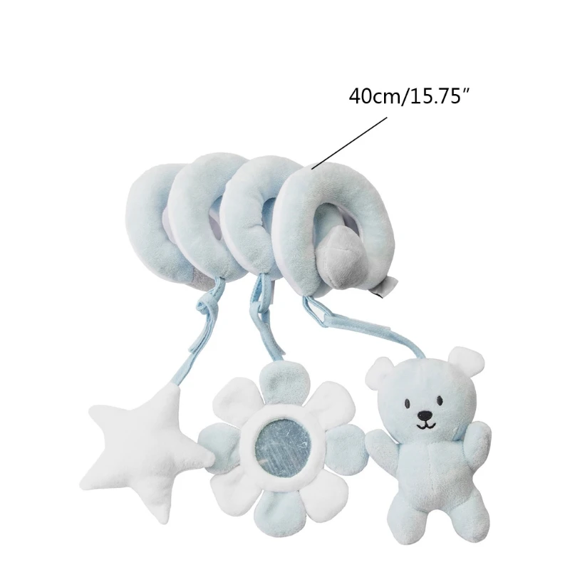 C5AA Baby Bed Hanging Toy Hanging Spiral Rattle Cart Pendant Interactive Early Education Tool Newborn Stroller
C5AA Baby Bed Hanging Toy Hanging Spiral Rattle Cart Pendant Interactive Early Education Tool Newborn Stroller