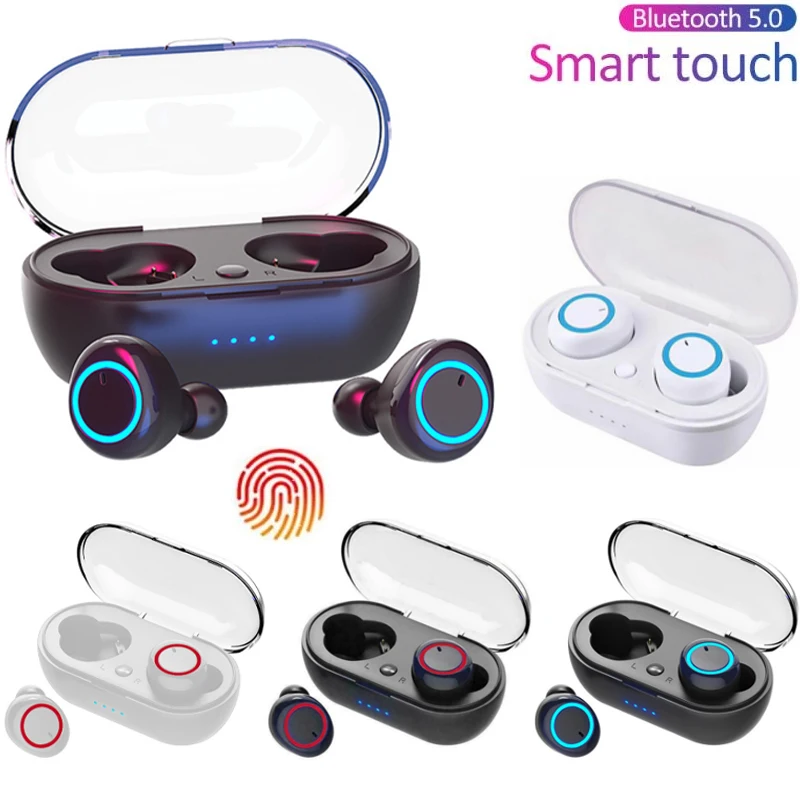Y50 TWS Bluetooth Earphone 5.0 Wireless Headset IPX7 Waterproof Deep Bass Earbuds True Wireless Stereo Headphone Sport Earphones
Y50 TWS Bluetooth Earphone 5.0 Wireless Headset IPX7 Waterproof Deep Bass Earbuds True Wireless Stereo Headphone Sport Earphones