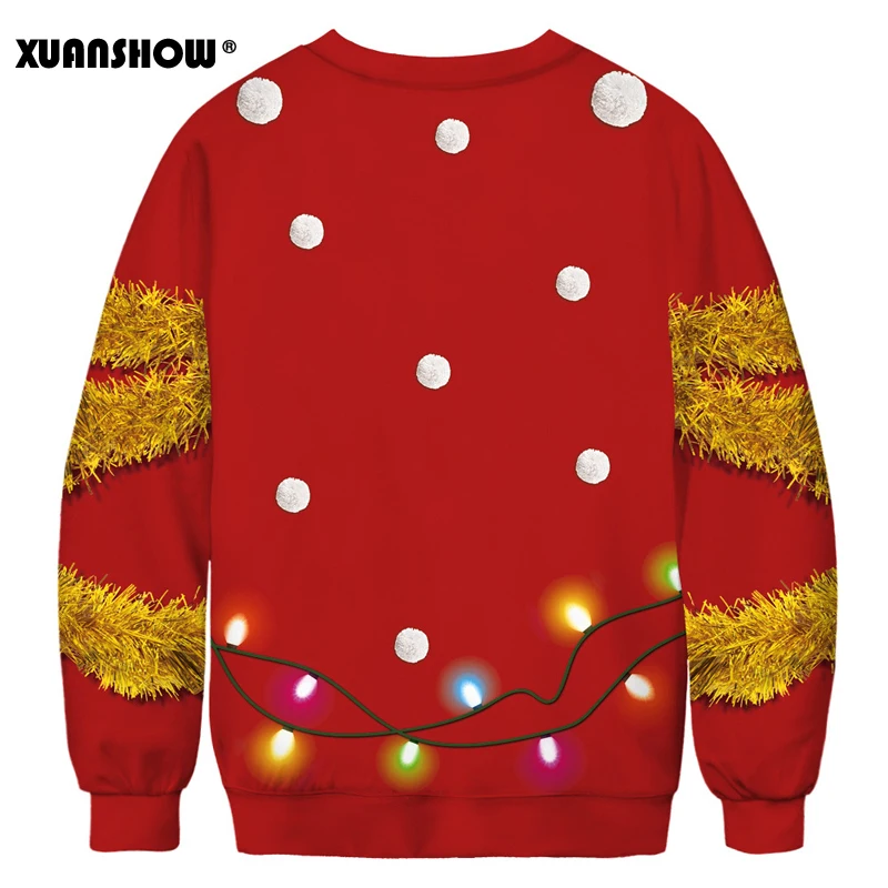 XUANSHOW 2020 Xmas Clothes Happy Birthday Jesus Christmas Female Male Sweatshirts
XUANSHOW 2020 Xmas Clothes Happy Birthday Jesus Christmas Female Male Sweatshirts