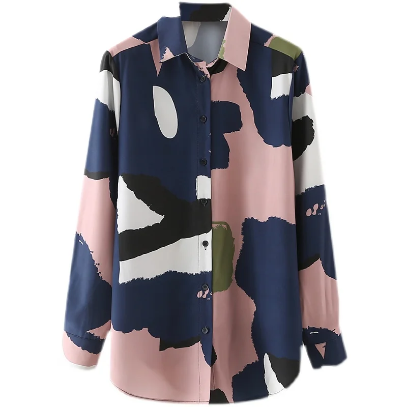 Sister Fara Chic Single Breasted Short Summer Women's Shirt Print Floral Thin Loose Casual Straight Blouse Spring Woman Blouses
Sister Fara Chic Single Breasted Short Summer Women's Shirt Print Floral Thin Loose Casual Straight Blouse Spring Woman Blouses