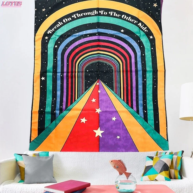 Tapestry Wall Hanging Bohemian Ouija Wall Art Decor Home Bedroom Art Carpet Retro Wall Hanging Decor Tapestries Vintage Rainbow
Tapestry Wall Hanging Bohemian Ouija Wall Art Decor Home Bedroom Art Carpet Retro Wall Hanging Decor Tapestries Vintage Rainbow