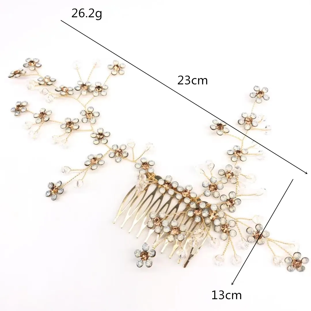 Tiaras Hairpin Accessories Bridal Hair Comb Ladies Headdress Jewelry For Wedding Jewelry Crown
Tiaras Hairpin Accessories Bridal Hair Comb Ladies Headdress Jewelry For Wedding Jewelry Crown