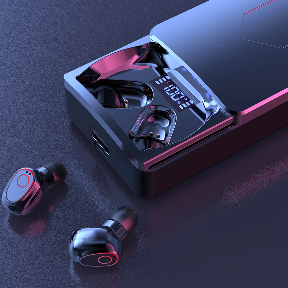 TWS Earphones Bluetooth Wireless 5.1 With 10000mAh Charging Box Headphones LED Display Sport Waterproof Hi-Fi Earbuds Headsets
TWS Earphones Bluetooth Wireless 5.1 With 10000mAh Charging Box Headphones LED Display Sport Waterproof Hi-Fi Earbuds Headsets