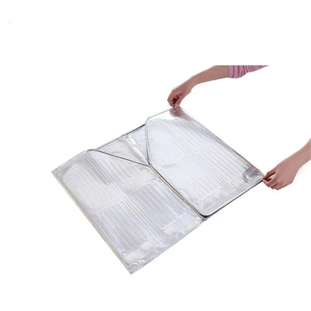 120*50CM Collapsible Kitchen Oil Splash Guard Aluminum Foil Gas Stove Shield Insulation Oil Proof Anti Splash Safety Guard Tool
120*50CM Collapsible Kitchen Oil Splash Guard Aluminum Foil Gas Stove Shield Insulation Oil Proof Anti Splash Safety Guard Tool