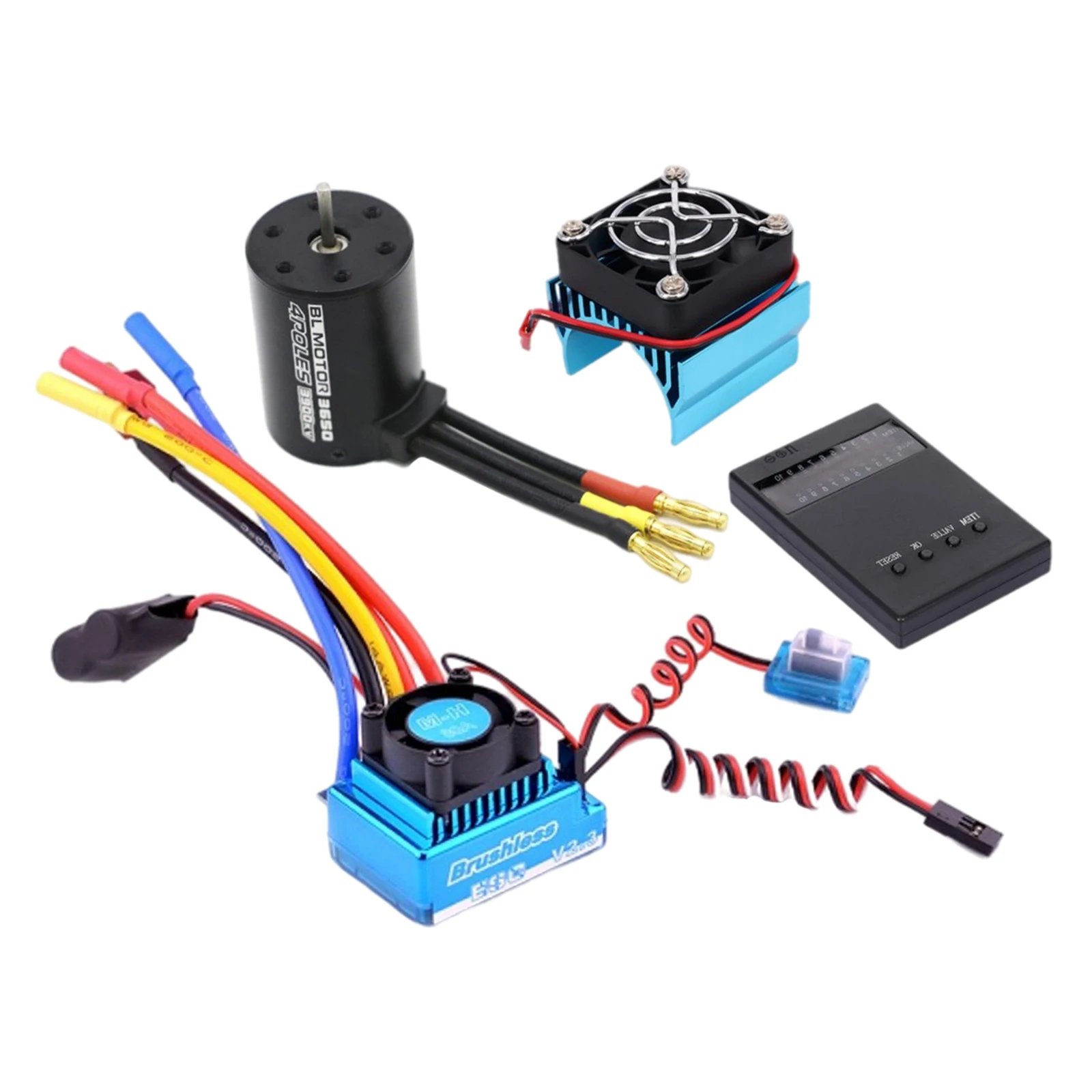 Электронный компонент RC бесщеточный двигатель 120A ESC набор запасных частей багги