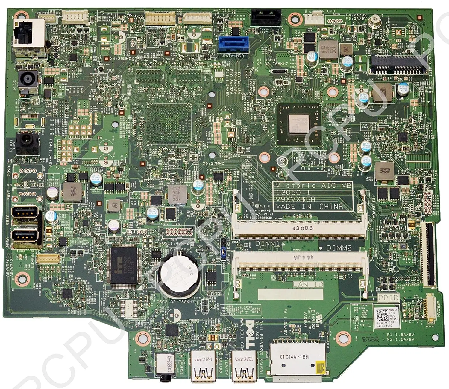 Для Dell Inspiron 3250 с волокнно-Оптической вилкой J4NFV DNMV1 рабочего Материнская плата CN-0J4NFV CN-0DNMV1 DDR4 LGA1151 материнская плата 100% полноценной работы
Для Dell Inspiron 3250 с волокнно-Оптической вилкой J4NFV DNMV1 рабочего Материнская плата CN-0J4NFV CN-0DNMV1 DDR4 LGA1151 материнская плата 100% полноценной работы