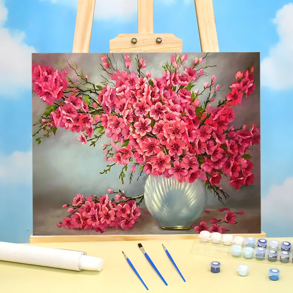 Набор для рисования по номерам на холсте Цветы, 50 Х70
Набор для рисования по номерам на холсте Цветы, 50 Х70