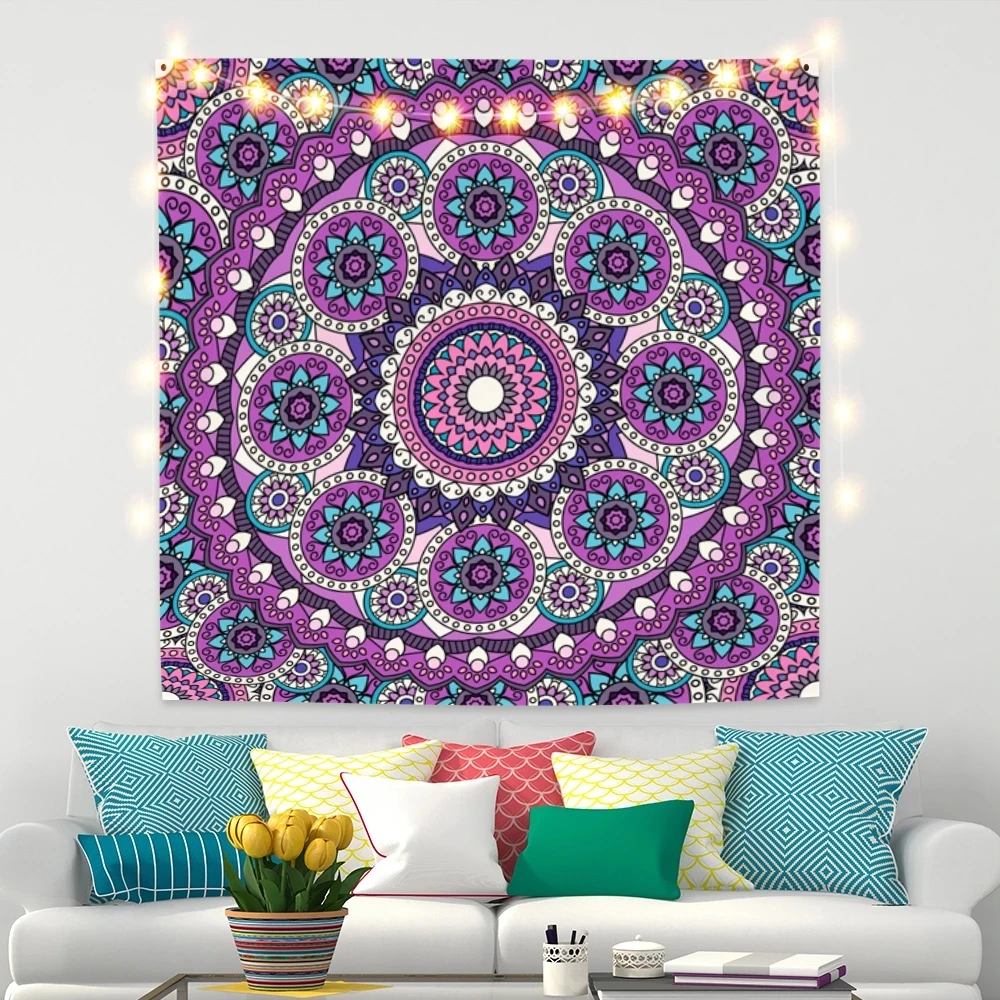 Purple Bohemia Little Flower Tapestry for Natural Plant Livingroom Photography Wall Decor
Purple Bohemia Little Flower Tapestry for Natural Plant Livingroom Photography Wall Decor