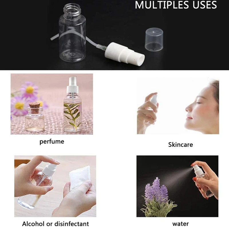 24Pcs 20Ml Transparent Empty Spray Bottles Portable Refillable Fine Mist Sprayer Bottles
24Pcs 20Ml Transparent Empty Spray Bottles Portable Refillable Fine Mist Sprayer Bottles