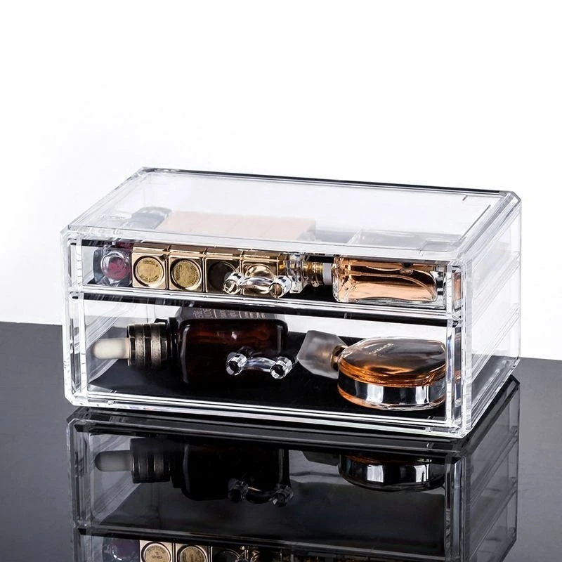 Creative drawer storage box transparent acrylic multi-layer cosmetic storage box desktop jewelry lipstick storage rack
Creative drawer storage box transparent acrylic multi-layer cosmetic storage box desktop jewelry lipstick storage rack