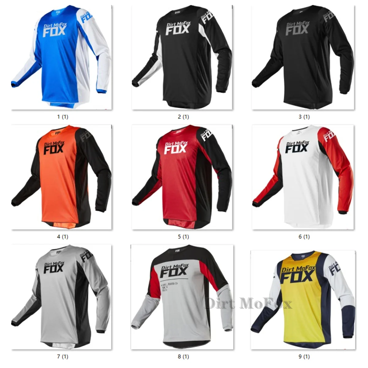 Hot Sales Dirt MoFox 180 Race Falcon Jersey Street Moto Summer Long Sleeve Mountain Bicycle Offroad Racing T-shirt
Hot Sales Dirt MoFox 180 Race Falcon Jersey Street Moto Summer Long Sleeve Mountain Bicycle Offroad Racing T-shirt
