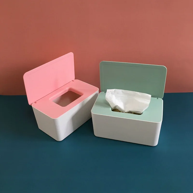 Sealed Wipes Box with Lid Dustproof Tissue Box Household Daily Necessities Paper Towel Pumping Simple Desktop Storage Box Large
Sealed Wipes Box with Lid Dustproof Tissue Box Household Daily Necessities Paper Towel Pumping Simple Desktop Storage Box Large