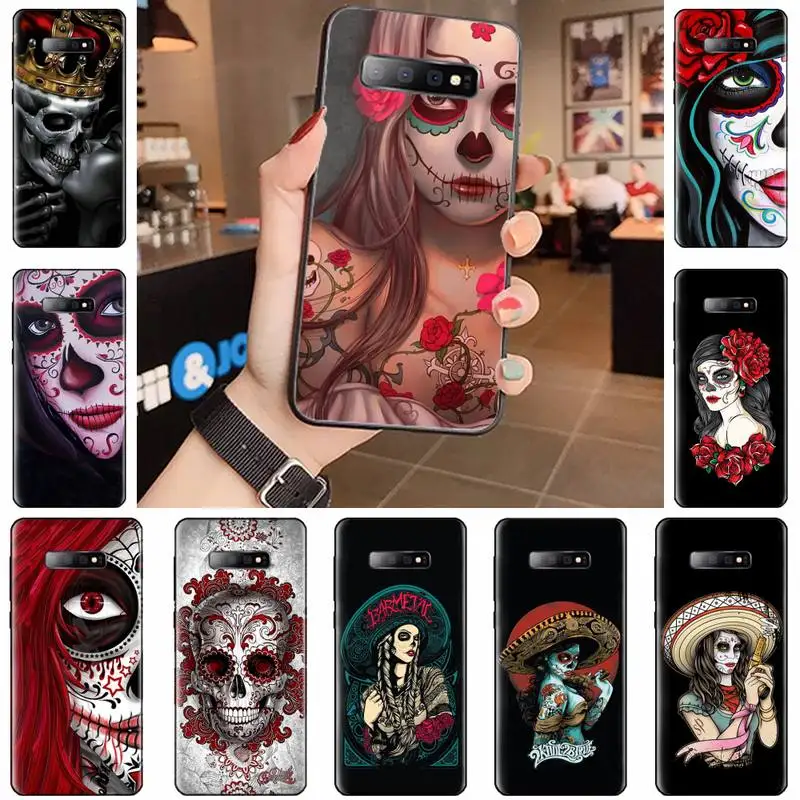 Skull tattoo art girl horror Phone Case For Samsung Galaxy S5 S6 S7 S8 S9 S10 S10e S20 edge plus lite cover funda shell
Skull tattoo art girl horror Phone Case For Samsung Galaxy S5 S6 S7 S8 S9 S10 S10e S20 edge plus lite cover funda shell