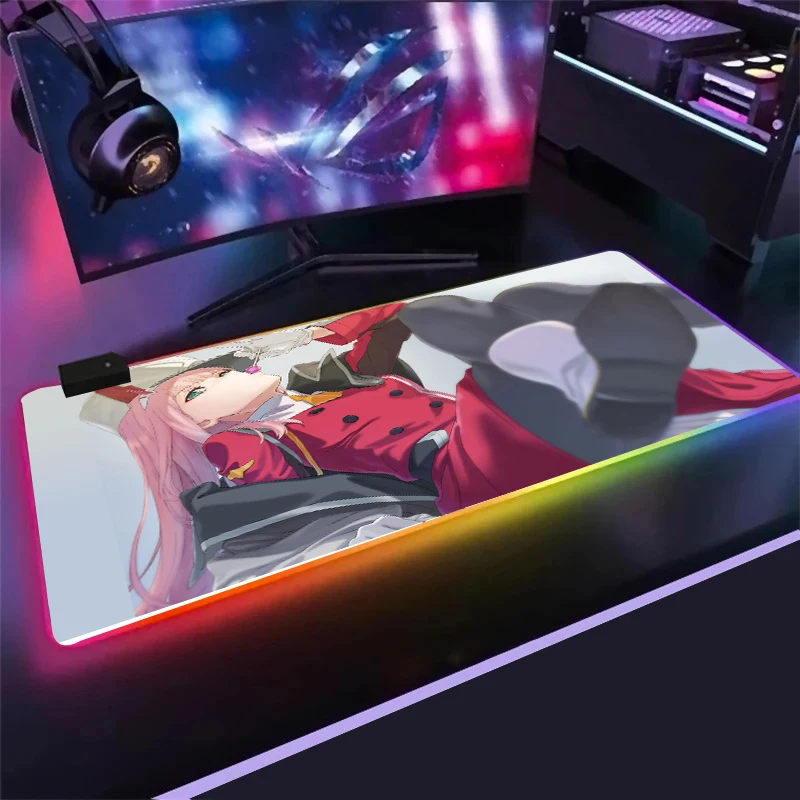 Светодиодный коврик для мыши Zero Two Darling In Franxx с RGB подсветильник кой, коврик для клавиатуры, разноцветный коврик для мыши в стиле аниме, игрово...
Светодиодный коврик для мыши Zero Two Darling In Franxx с RGB подсветильник кой, коврик для клавиатуры, разноцветный коврик для мыши в стиле аниме, игрово...
