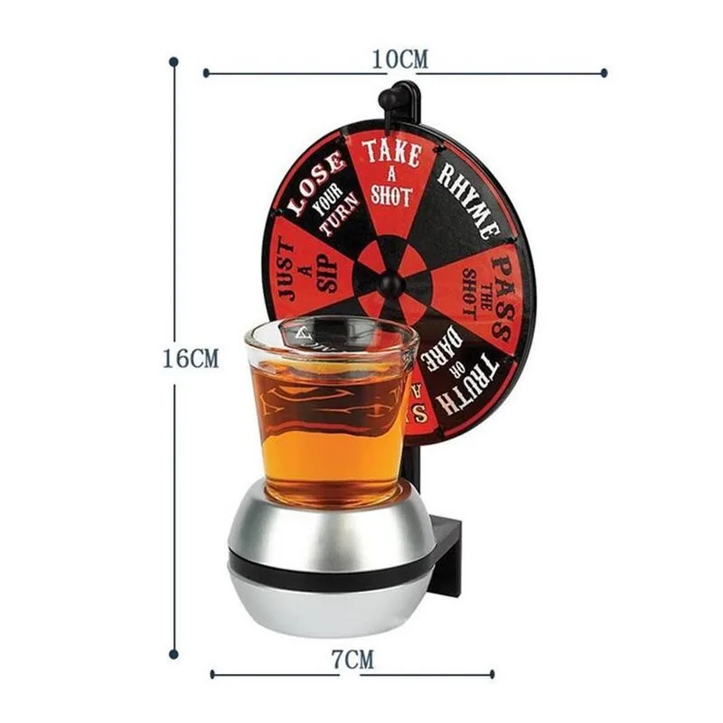 1 Pcs Rotating Game Board Drink Turntable Toys Bar Entertainment Tool Party Products Arrow Funny Gifts Spin The Shot Game Action 
1 Pcs Rotating Game Board Drink Turntable Toys Bar Entertainment Tool Party Products Arrow Funny Gifts Spin The Shot Game Action