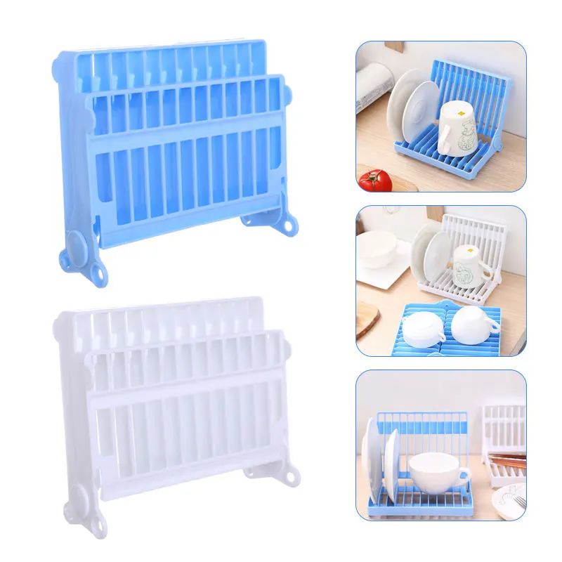 Creative Folding Dish Rack Plastic Rack Kitchenware Storage Rack Multifunctional Drain Dish Rack Cabinet Home Storage Holders
Creative Folding Dish Rack Plastic Rack Kitchenware Storage Rack Multifunctional Drain Dish Rack Cabinet Home Storage Holders
