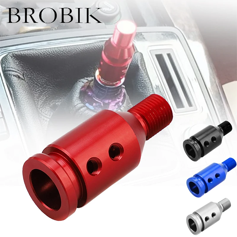BROBIK 12x1.25 Universal Car Gear Shifter Thread Converter Gear Lever Adapter For Car Interior Parts Gear Shift Knob Accessories
BROBIK 12x1.25 Universal Car Gear Shifter Thread Converter Gear Lever Adapter For Car Interior Parts Gear Shift Knob Accessories