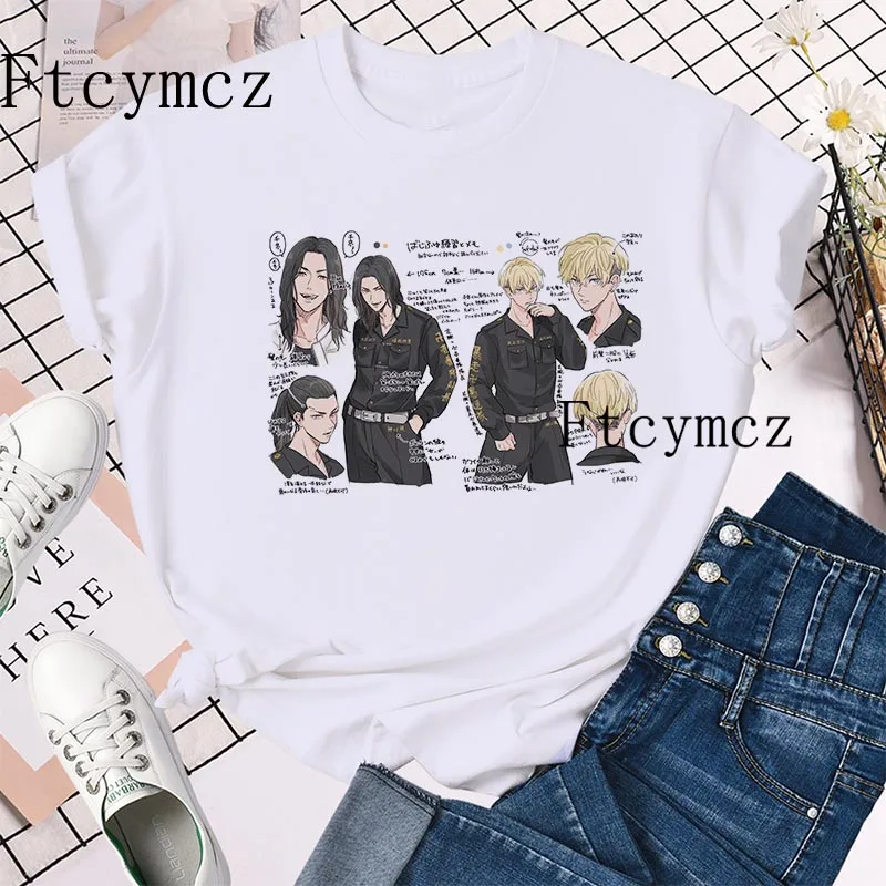 Tokyo Avenger T Shirts Summer Thin Breathable Women Tees Anime Draken Mikey White Tops Casual Hip Hop Men Unisex T Shirt
Tokyo Avenger T Shirts Summer Thin Breathable Women Tees Anime Draken Mikey White Tops Casual Hip Hop Men Unisex T Shirt