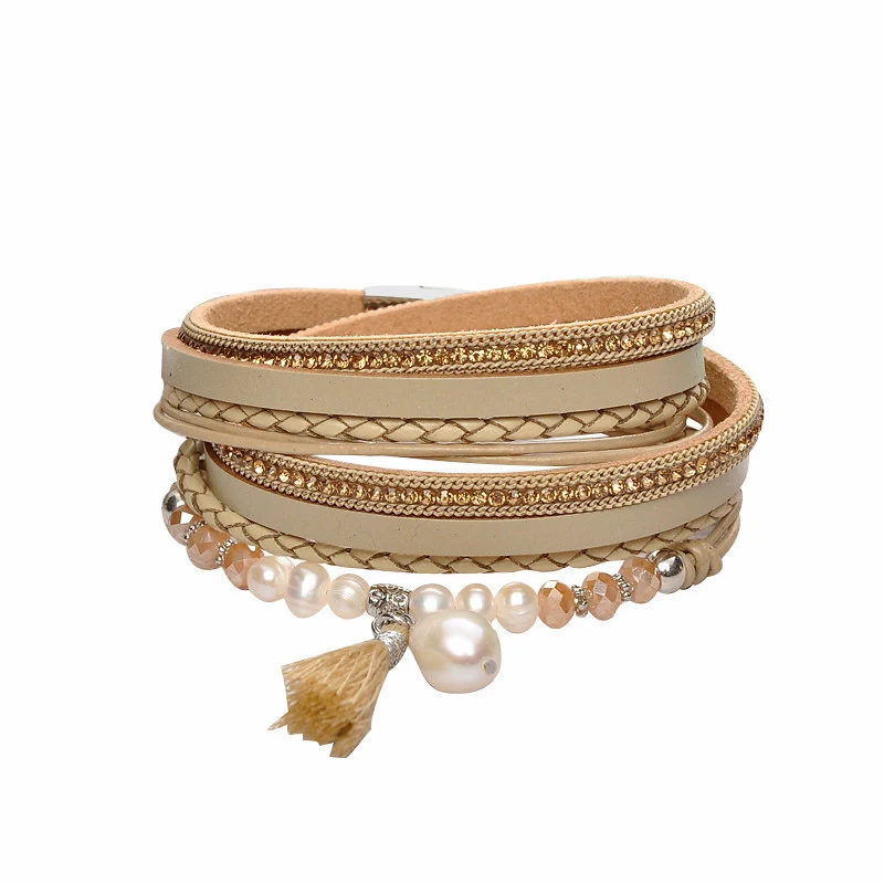 Women Cow Leather Multi-Layer Leather Bracelet Open Heart Tube Inlay Diamond Bracelet Girl Gift Charm Fashion браслет для женщин
Women Cow Leather Multi-Layer Leather Bracelet Open Heart Tube Inlay Diamond Bracelet Girl Gift Charm Fashion браслет для женщин
