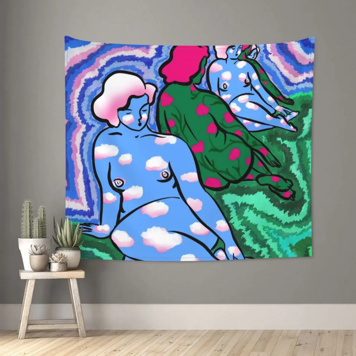 Floral Clouds Ladies Plant Tapestry Wall Hanging Print Fabric Tapestries Colorful Aesthetic Girl INS Decoration Wall Decor Tapiz
Floral Clouds Ladies Plant Tapestry Wall Hanging Print Fabric Tapestries Colorful Aesthetic Girl INS Decoration Wall Decor Tapiz