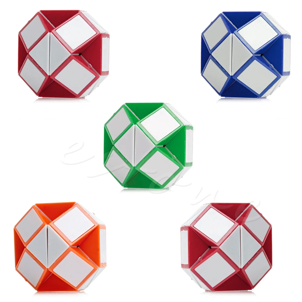 1Pc Magic Snake Shape Toy Game 3D Rubix Rubic Cube Puzzle Twist Puzzle Toys New Y4UD
1Pc Magic Snake Shape Toy Game 3D Rubix Rubic Cube Puzzle Twist Puzzle Toys New Y4UD