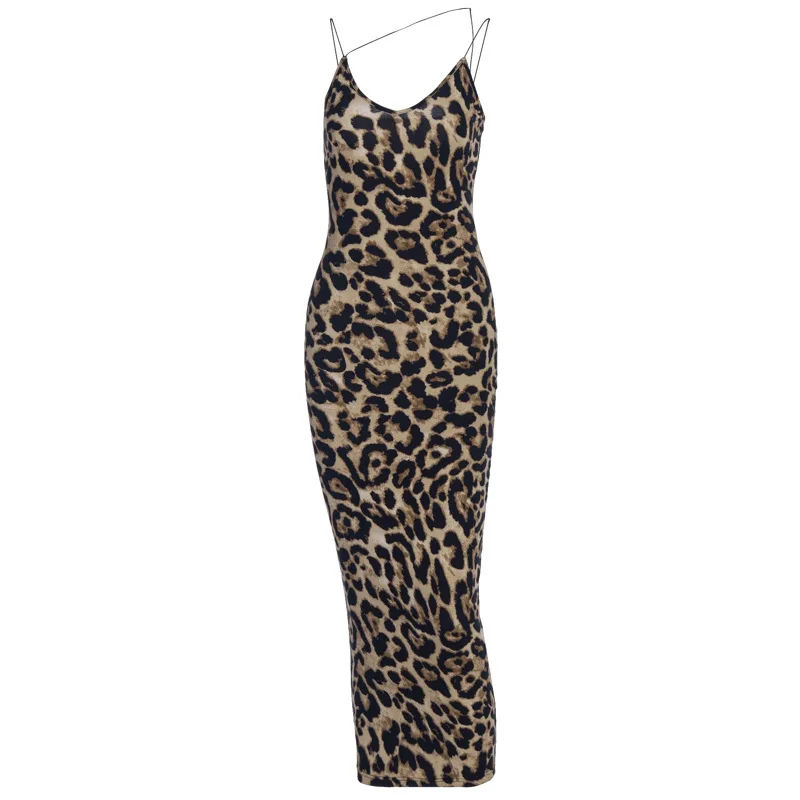 Leopard Print Sexy Midi Dress Spaghetti Strap Sleeveless Deep V Neck Summer Women Dresses Fashion Streetwear Party Bodycon Dress
Leopard Print Sexy Midi Dress Spaghetti Strap Sleeveless Deep V Neck Summer Women Dresses Fashion Streetwear Party Bodycon Dress