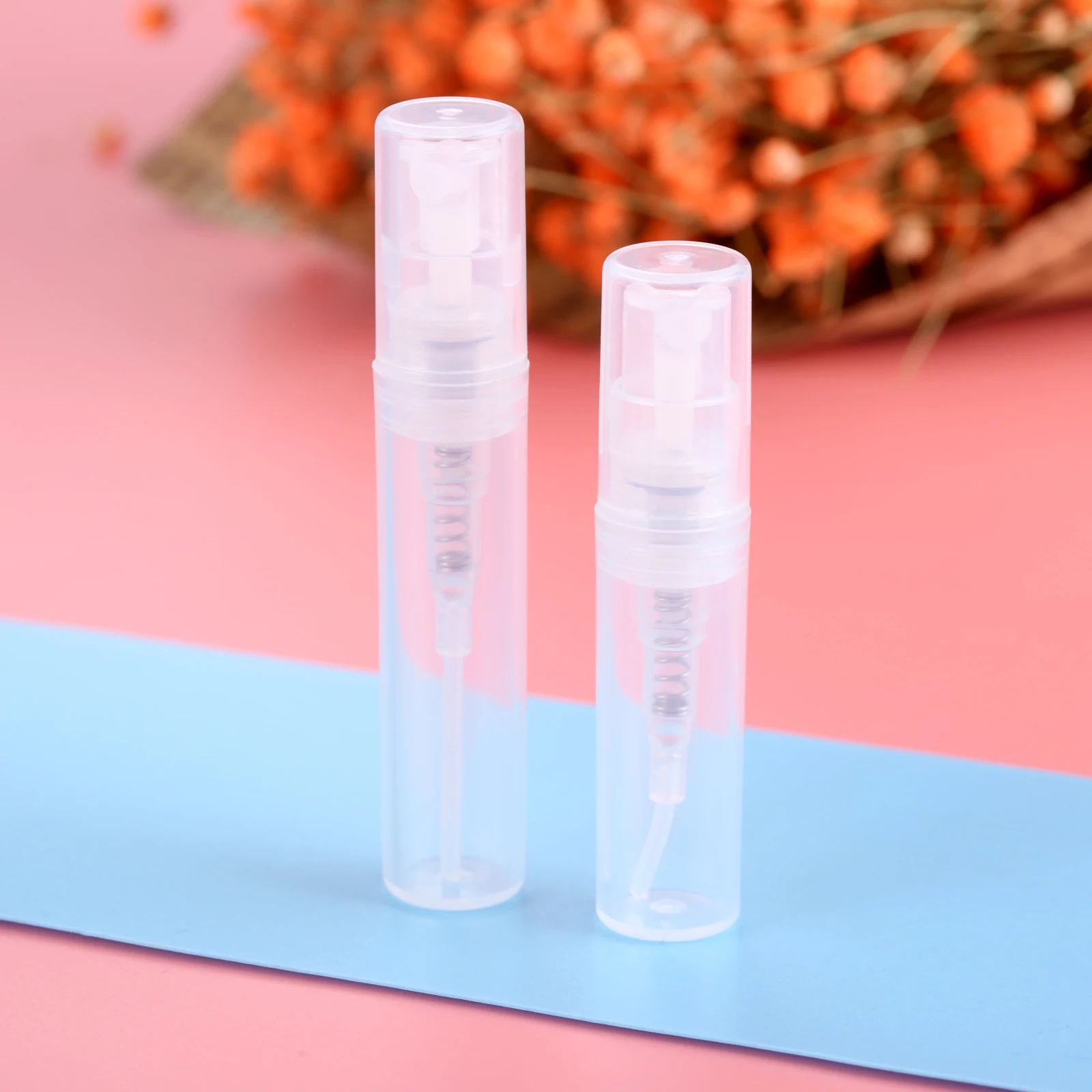 2ml 3ML 10pcs/lot Empty Mini Plastic Spray Perfume Bottle Small Promotion Sample Perfume Atomizer
2ml 3ML 10pcs/lot Empty Mini Plastic Spray Perfume Bottle Small Promotion Sample Perfume Atomizer