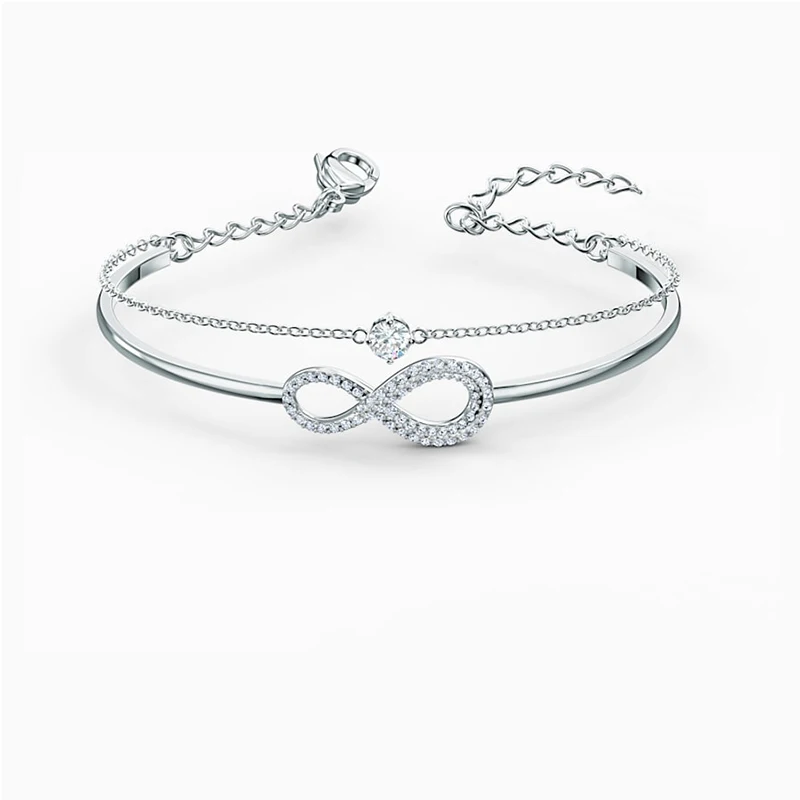 2020 Fashion Simple White Timeless Endless INFINITY Bracelet Send Girlfriend Gift Wife Elegant Romantic Memorial Birthday
2020 Fashion Simple White Timeless Endless INFINITY Bracelet Send Girlfriend Gift Wife Elegant Romantic Memorial Birthday