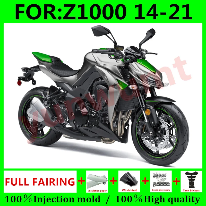 Комплект обтекателей для Kawasaki Ninja Z1000 14 15 16 17 18 19 20 21 2014 - 2021
Комплект обтекателей для Kawasaki Ninja Z1000 14 15 16 17 18 19 20 21 2014 - 2021