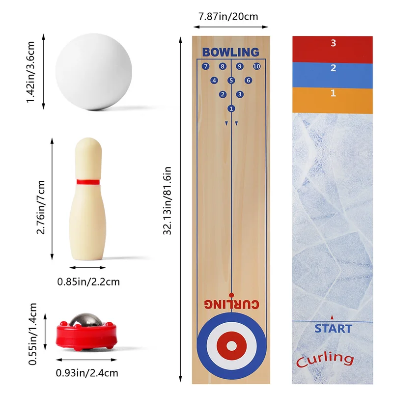 Table Curling Game Bowling Mini Table Curling Ball Tabletop Compact Family Games Cold Water Jug Ball Bowing Ball Home Party
Table Curling Game Bowling Mini Table Curling Ball Tabletop Compact Family Games Cold Water Jug Ball Bowing Ball Home Party