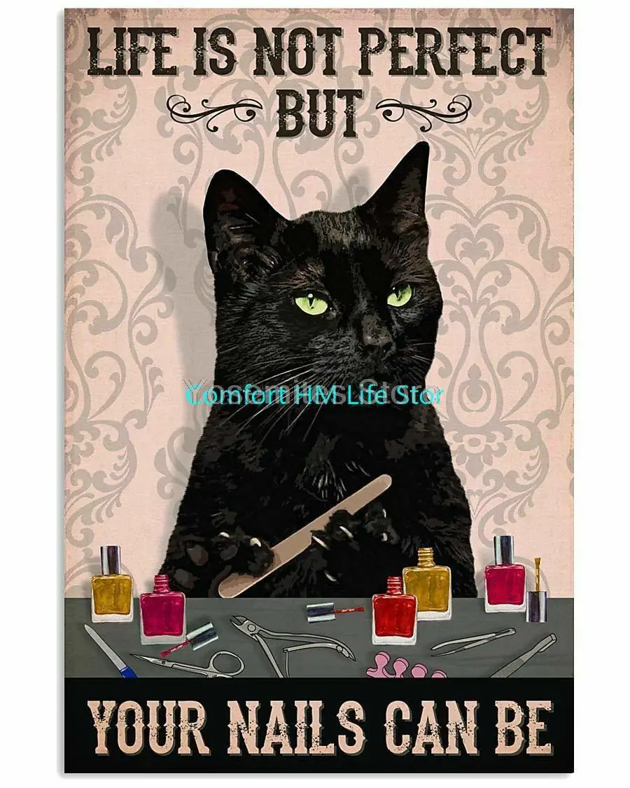 Nagel Techniker Schwarz Katze Leben Ist Nicht Perfekte Metall Zinn Zeichen Poster Bar Wand Decor Lustige Vintage Straße Zeichen
Nagel Techniker Schwarz Katze Leben Ist Nicht Perfekte Metall Zinn Zeichen Poster Bar Wand Decor Lustige Vintage Straße Zeichen