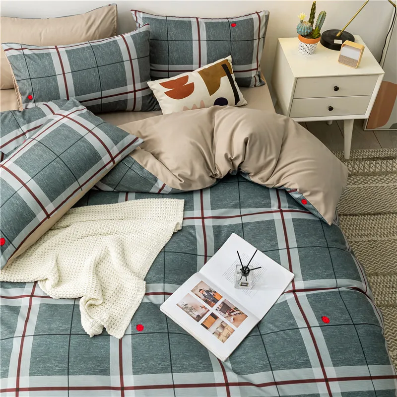 Hot Sale Prague-Green Bedding Cotton Printed Pillowcase Quilt Cover Bed Sheet Queen Size Bed King Size Bed Four-Piece Set
Hot Sale Prague-Green Bedding Cotton Printed Pillowcase Quilt Cover Bed Sheet Queen Size Bed King Size Bed Four-Piece Set