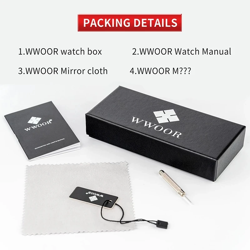 WWOOR 2021 New Fashion Luxury Gold Square Watches Men Sports Military Quartz Waterproof Wristwatch Chronograph Relogio Masculino
WWOOR 2021 New Fashion Luxury Gold Square Watches Men Sports Military Quartz Waterproof Wristwatch Chronograph Relogio Masculino