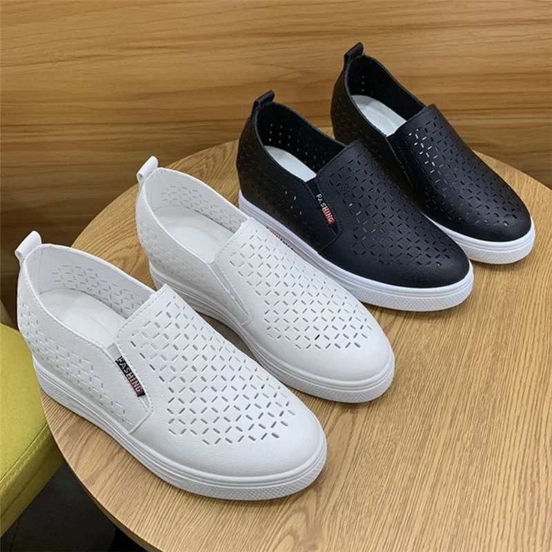 Fashion Women Shoes Slip On Hollow Out Women's Flats Ladies Loafers Casual Shoes inner Heightening Breathable Shoes Y1076
Fashion Women Shoes Slip On Hollow Out Women's Flats Ladies Loafers Casual Shoes inner Heightening Breathable Shoes Y1076